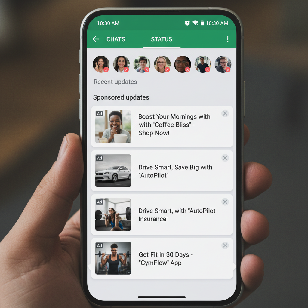 Meta Adds Ads to WhatsApp, Citing Business Demand