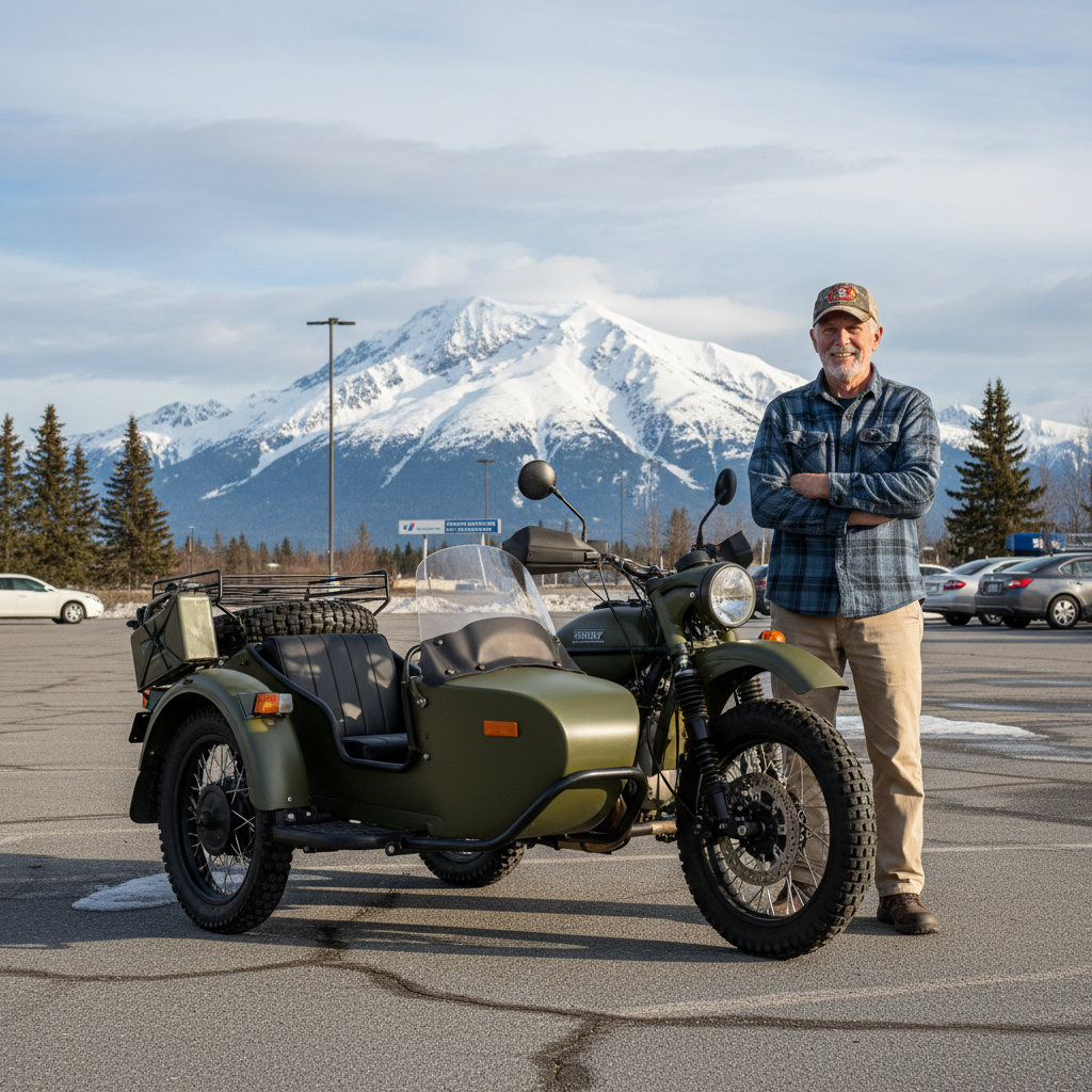 Anchorage Resident Gets Viral Fame and a Motorcycle From Russia