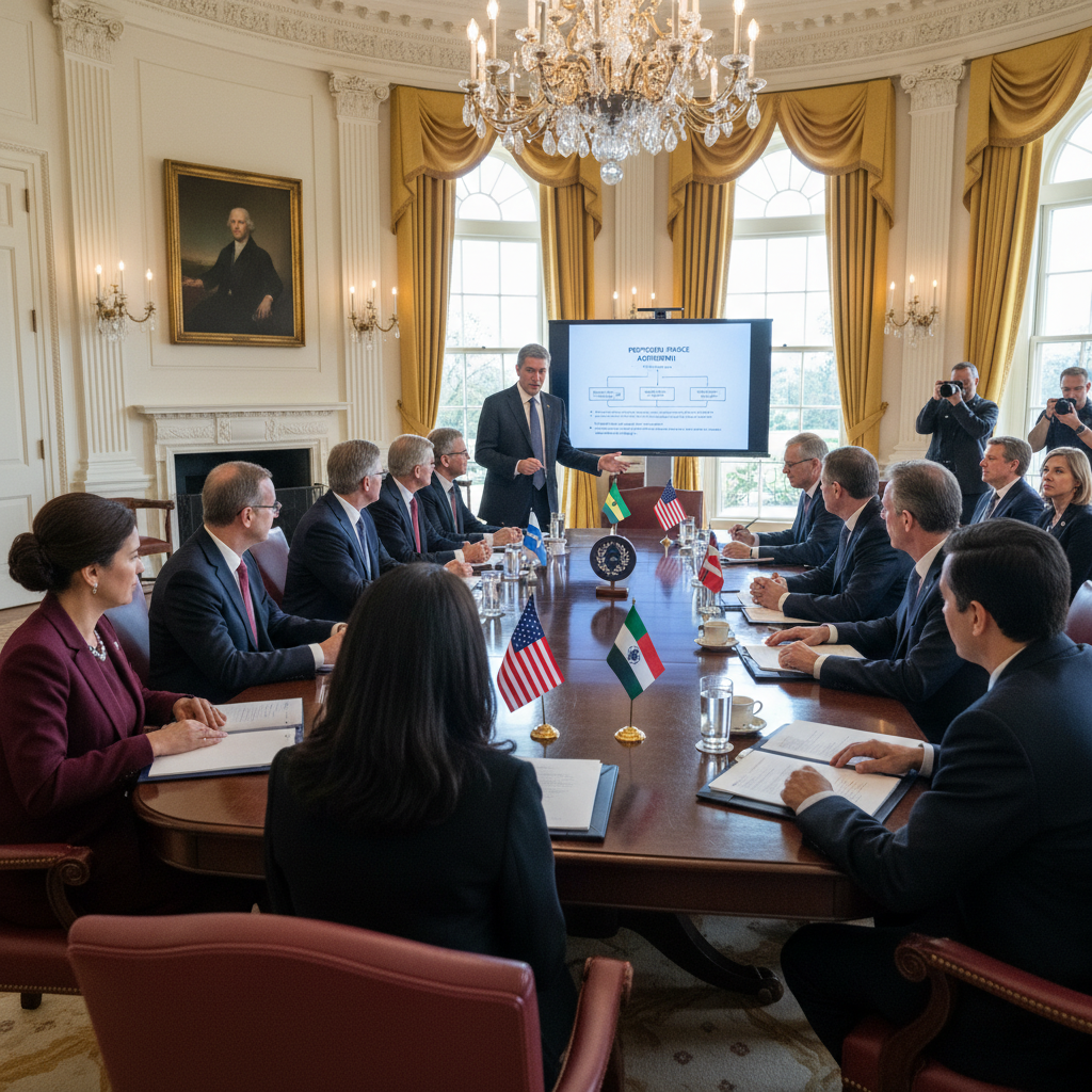 Trump Balances Ceasefires Abroad With Ukraine Promises