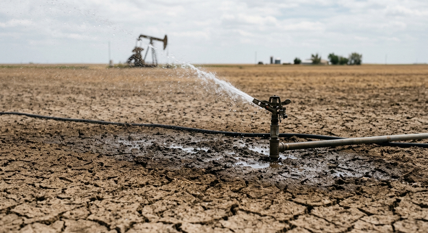 Texas Weighs Use of Treated Produced Water on Farmland Amid Water Shortage Concerns